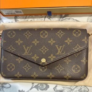 Louis Vuitton Monogram Brown Clutch